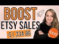 Increase conversion rates on etsy by offering sales  coupons  full tutorial