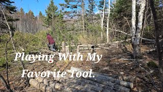Off Grid Homestead Life: Playing with my Favourite Tool. 