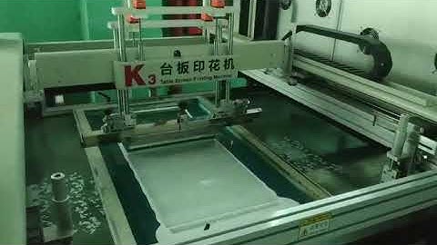 k3 table screen printing machine