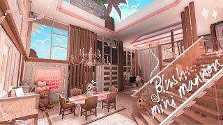 BLOXBURG: Blush Mini Mansion | speedbuild  x kukocrunchy ♡