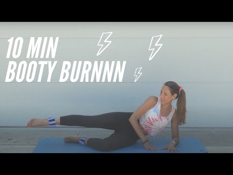 Booty Burn Pilates (10 Minutes) | Pilates with Amanda