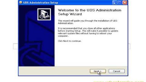 UDS - How To Install - UDS Administration Client