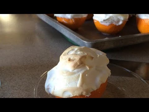 Orange Baked Alaska - Hi-fiber Dessert Recipes