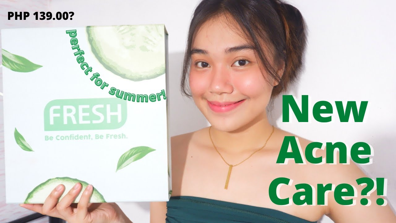 NEW! Fresh Green Tea and Cucumber Acne Care Set First Impression