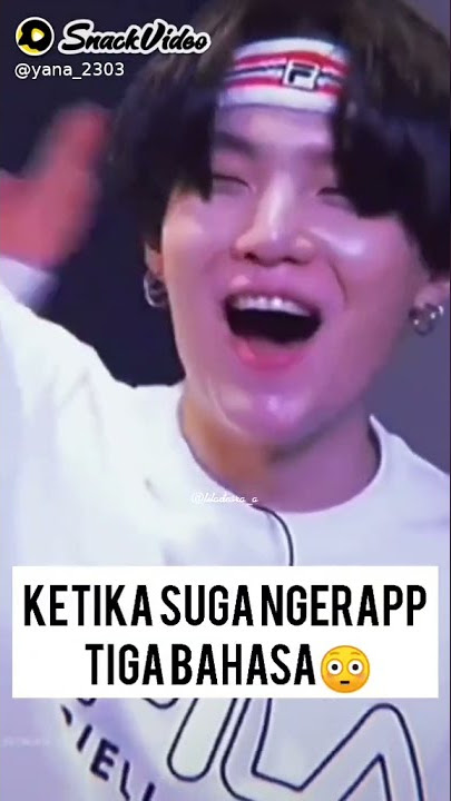 Story'wa || 30 detik ' ketika suga ngerapp tiga bahsa '