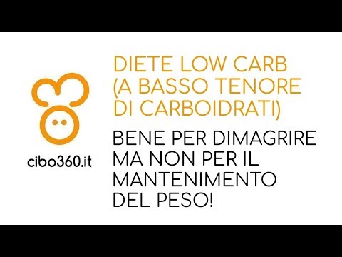 Diete low carb (dieta a basso contenuto di carboidrati)