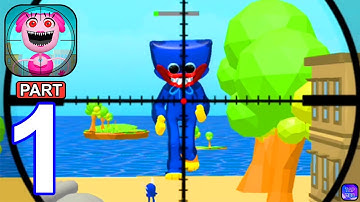 Giant Wanted: Hero Sniper 3D - Gameplay Walkthrough Part 1 Levels 1-16 (Android,iOS Gameplay)