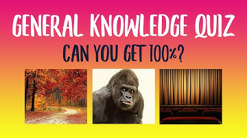 General Knowledge Quiz #4 How many can you answer? Pub Trivia