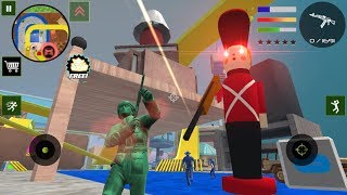 Army Toys Town | Naxeex | Angry Tin Soldier | Android Gameplay HD screenshot 1