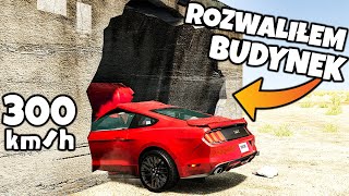 ❄️BeamNG ALE BUDYNKI SIĘ NISZCZĄ!? AUTA KONTRA BUDYNKI! | BeamNG Drive |