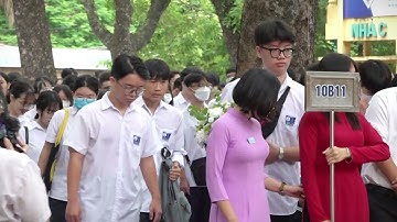 Lễ khai giảng năm học 2023 - 2024  trường THPT Nguyễn Thị Minh Khai (Hà Nội)