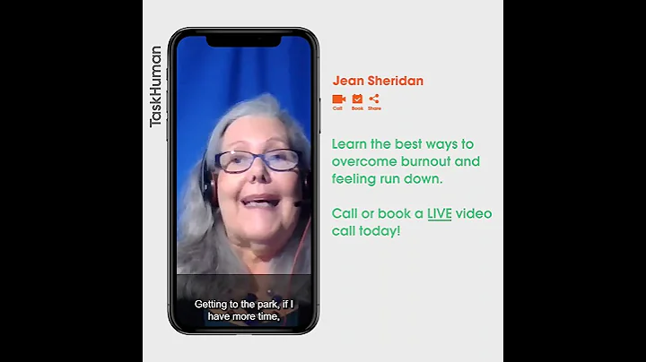 Tips for When you Feel Run Down: Jean Sheridan