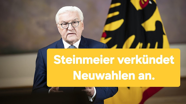 Steinmeier macht denn Weg Frei für Neuwahlen am 23.02.25 .#Wahlen #Politik