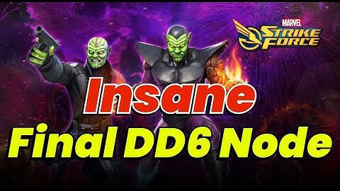 Dark Dimension 6: INSANE FINAL NODE 15! FIRST ATTEMPT! NO HORSEMEN | DD6 Apoc | MARVEL Strike Force