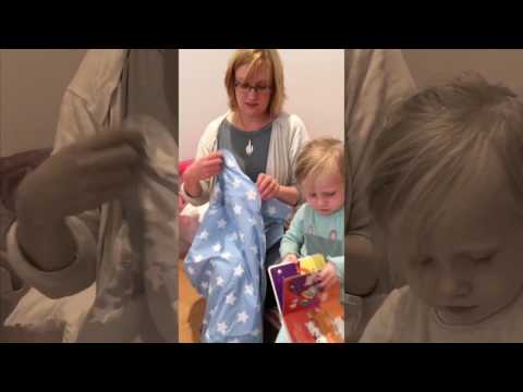 Видео: JoJo Maman Bébé Blue Star Sheet Sleep Bag Обзор