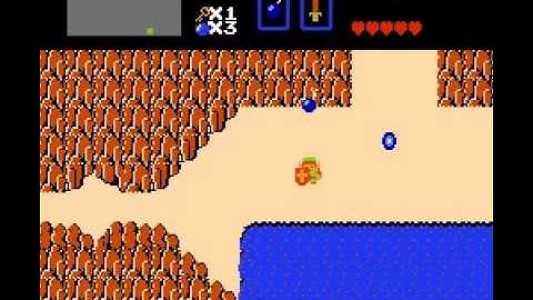 Legend of Zelda (NES / Nintendo) - Vizzed.com Play part 1