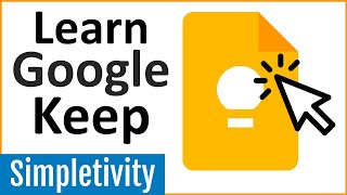 How to use Google Keep  Tutorial for Beginners