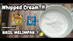 MURAH DAN GAK RIBET!! Cara Buat Sendiri WHIPPED CREAM dirumah HASIL MELIMPAH - Durasi: 4.40. 