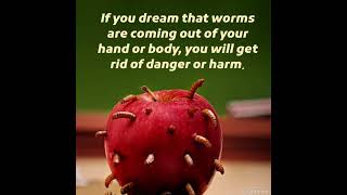 The Interpretation of worms in dreams