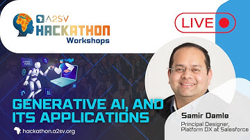 Generative AI and its Applications - A2SV 2024 Hackathon - Workshop