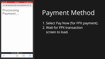 ZEONIQ POS : Zeoniq Web Order Instructions (FPX Payment Method)