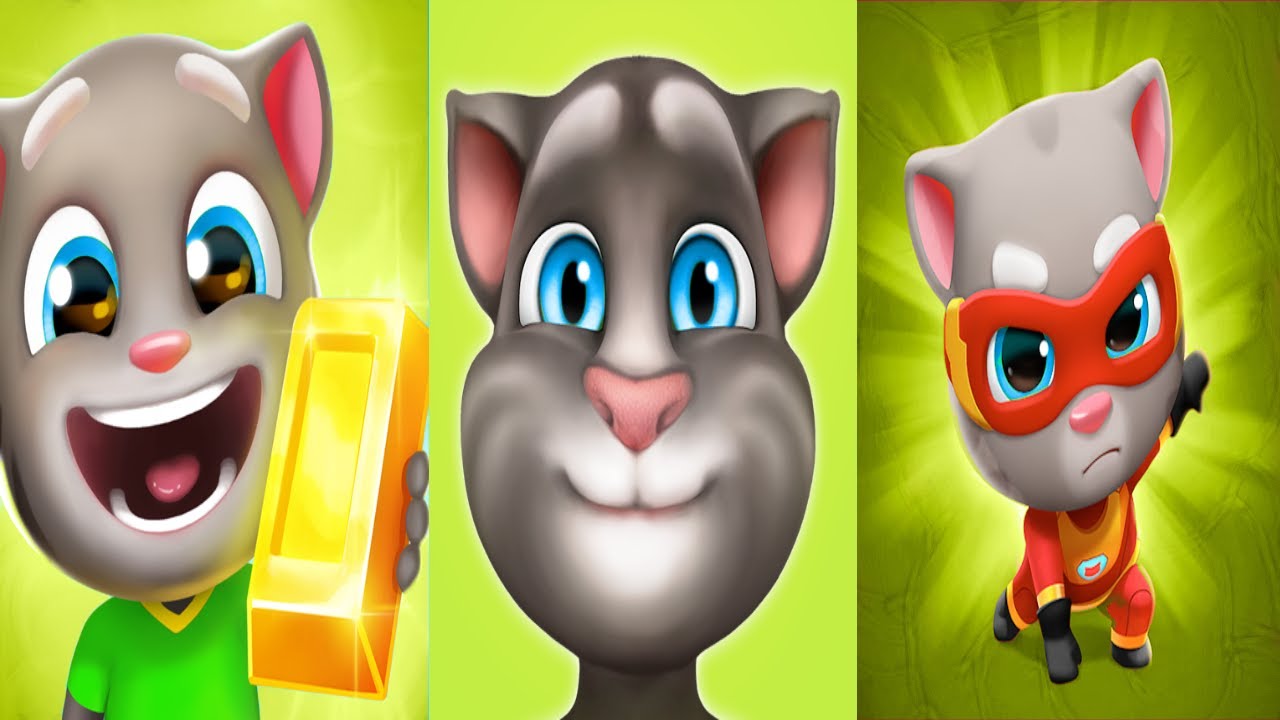 iGameBox😹Tom Hero Dash 🆚 My Talking Tom 🆚 Tom Gold Run 😍Kid gameplay #406