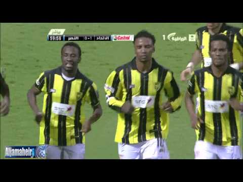 اهداف مباراة الاتحاد والنصر دورى زين السعودى اليوم 28-12-2012  