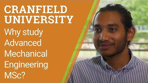 Why study Advanced Mechanical Engineering MSc? - Junaid Moolimani