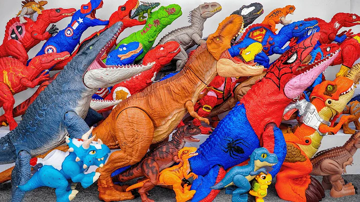 64 Minutes Satisfying with Unboxing Prehistoric Dinosaur Toy Collection ASMR | Review Toys