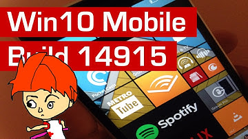 Updating Windows 10 Mobile to Build 14915