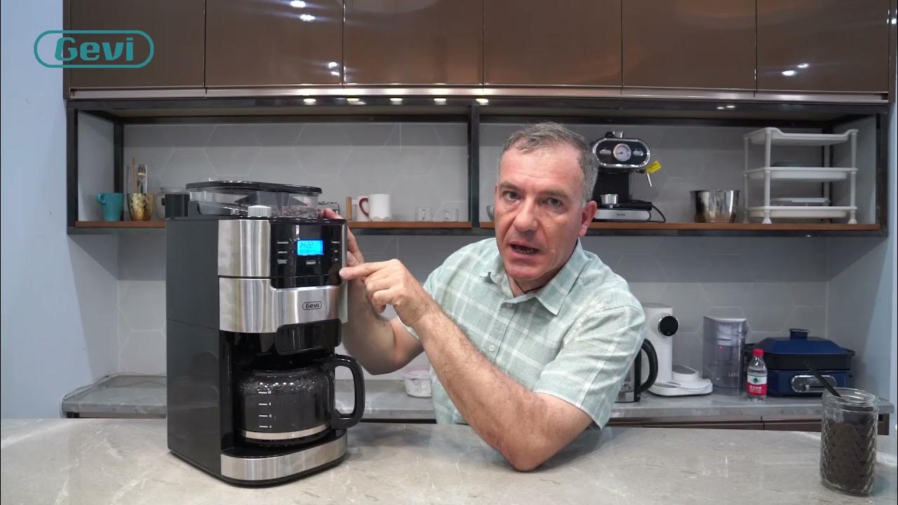 How to use the program function of Gevi GECMA025AU coffee machine