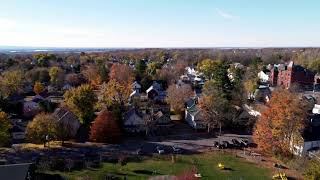 View of St Albans Vermont from Houghton Park