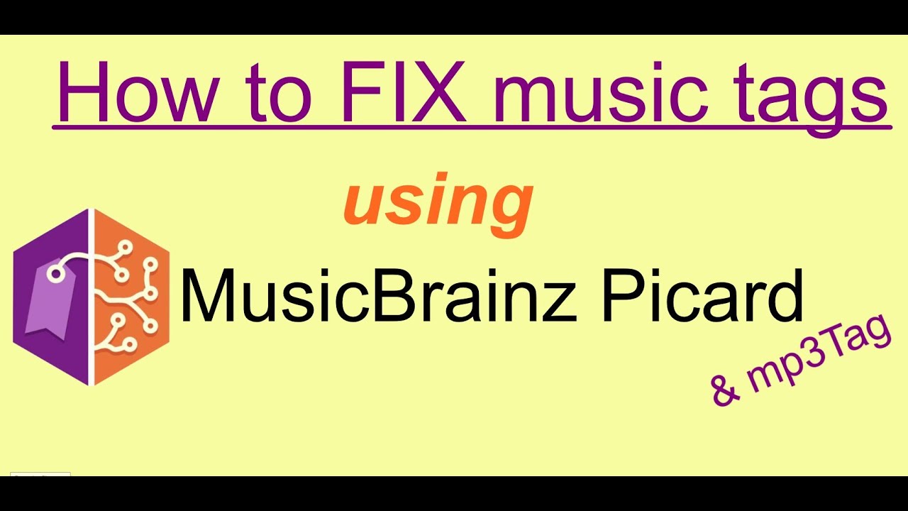 How To Fix Music Tags Using Musicbrainz Picard Youtube