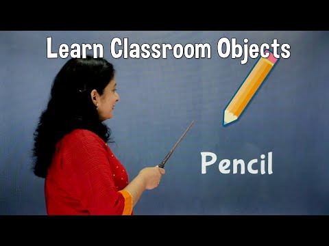 Classroom Objects | Learn The Things We Use In A Classroom | Pebbles Learning Videos