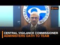 Central Vigilance Commissioner administers oath to team & More Updates | DD India live | 6 PM IST