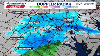 LIVE: Track snow in the DC area | Weather Impact Alert