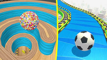 ✨⚽💎🥏Portal Run Going Balls Vs Action Balls New Update Gameplay #121