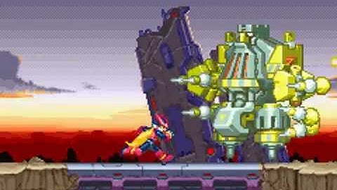 Megaman Zero 2 100% run part 1 - Intro stage & new base