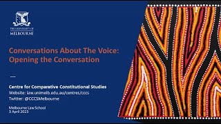 Conversations About The Voice: Opening the Conversation (3 April 2023)