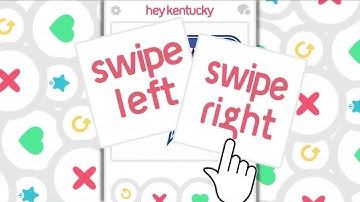 Swipe Left/Swipe Right!