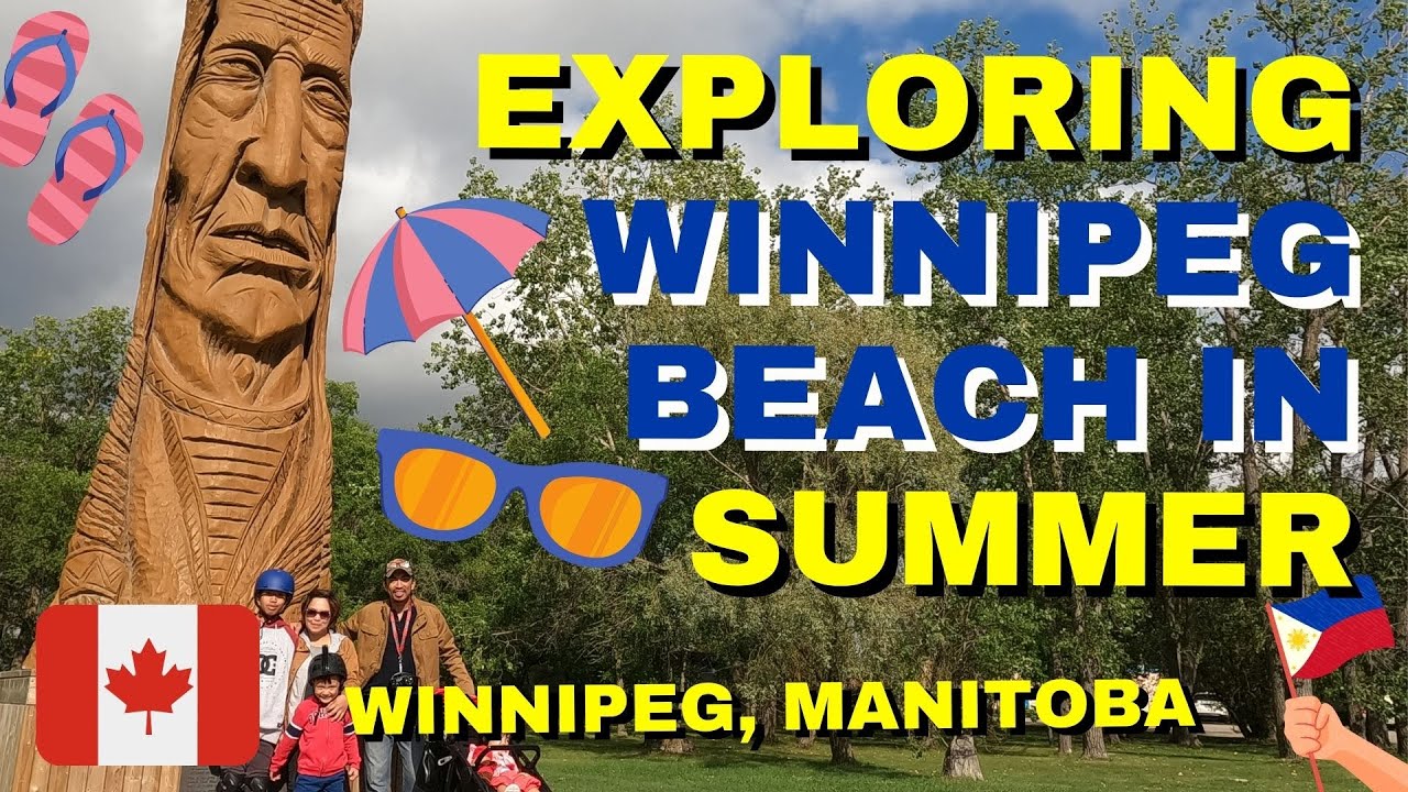 EXPLORING WINNIPEG BEACH IN SUMMER TIME BUHAY CANADA WINNIPEG