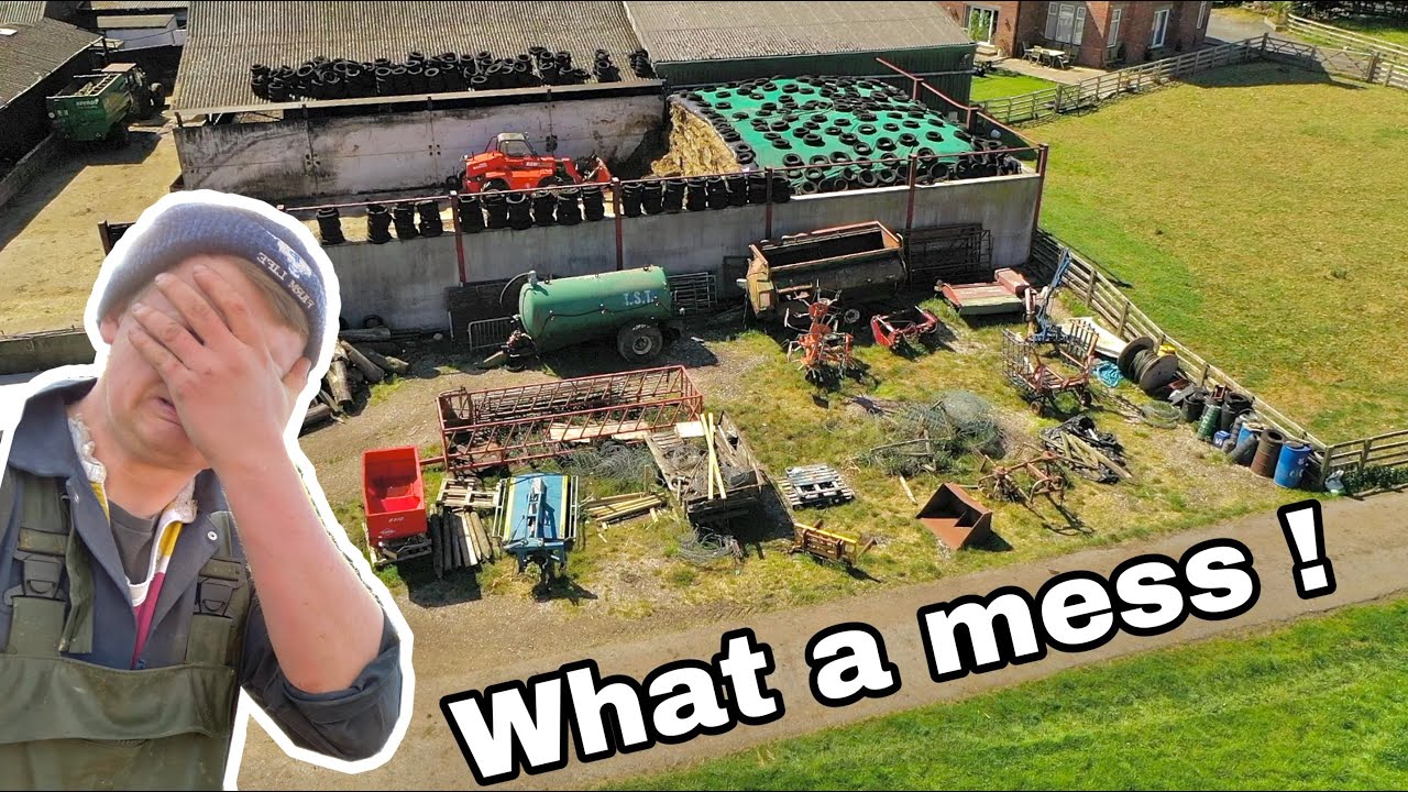 THE BIGGEST CLEAN UP THIS FARM HAS EVER SEEN !! YouTube