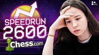 SPEEDRUN 2600 на Chess.com | Блиц Шахматы | WFM Дарья Юрасова