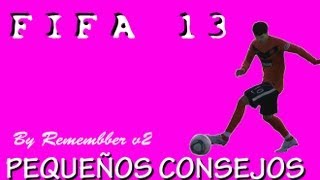 FIFA 13 - CONSEJOS Y TRUCOS 3  (FUERA DE JUEGO/OFFSIDE)