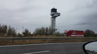 إطلالة على مطار مدينة لايبزج الألمانيَّة [#] View of the Leipzig Airport