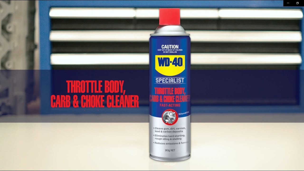 HOW TO CLEAN CARBURETOR WITHOUT OPENING IT! WURTH CARBURETOR CLEANER SPRAY