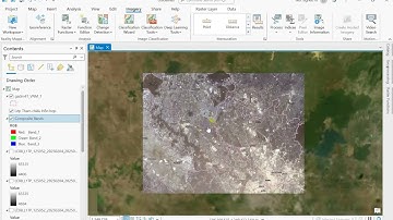 Tạo bộ ảnh vệ tinh từ các kênh ảnh đơn trong ArcGIS