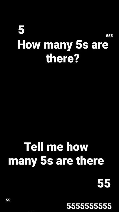 How Many 5s Are There YouTube how-many-5s-are-there-youtube