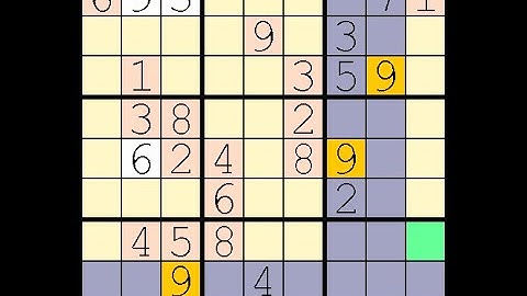 How to Solve Washington Times Sudoku Difficult  September 13, 2023