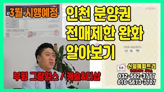 분양권 전매제한 완화에 따른 인천부평구 분양권 시장알아보기 부평그랑힐스/부평캐슬&더샵 단지소개[신일해피트리 부동산 대표 홍철웅]